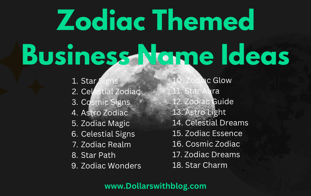 Astrology Business Names