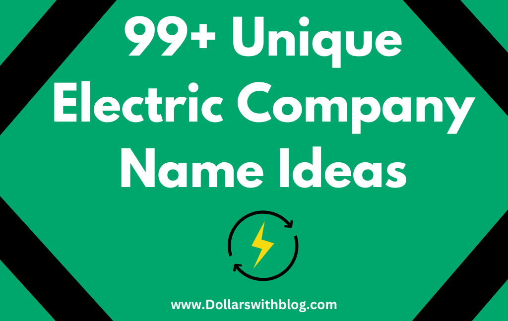 Unique Electric Company Name Ideas