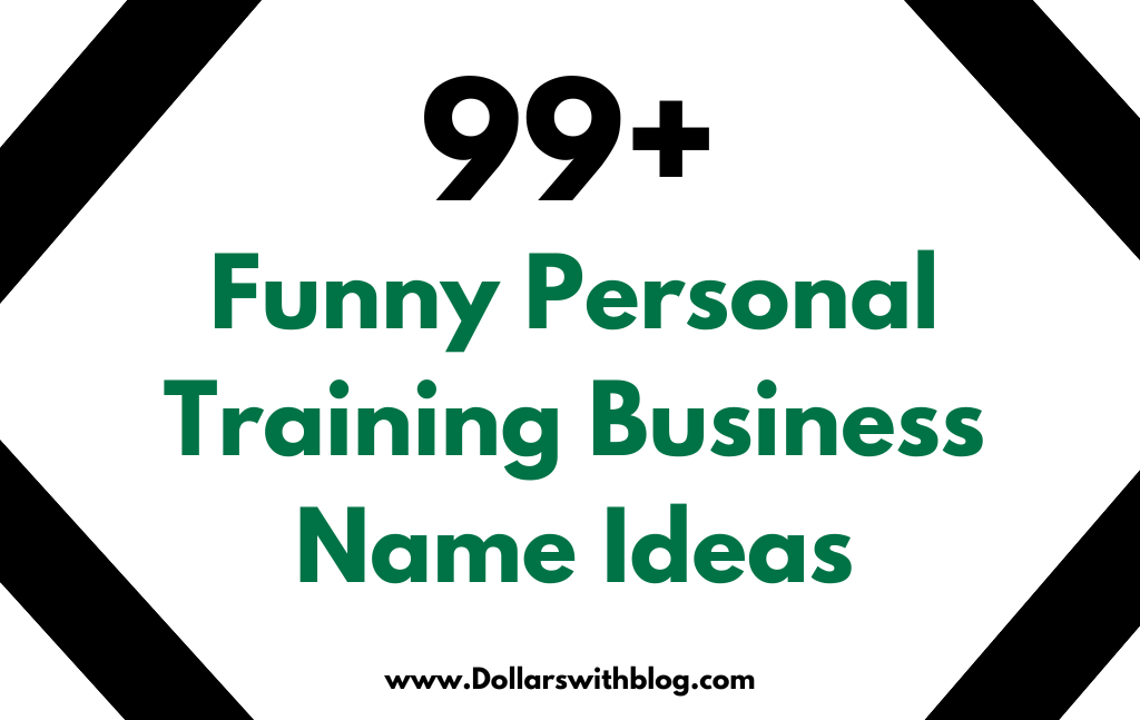 Funny Personal Training Business Name Ideas