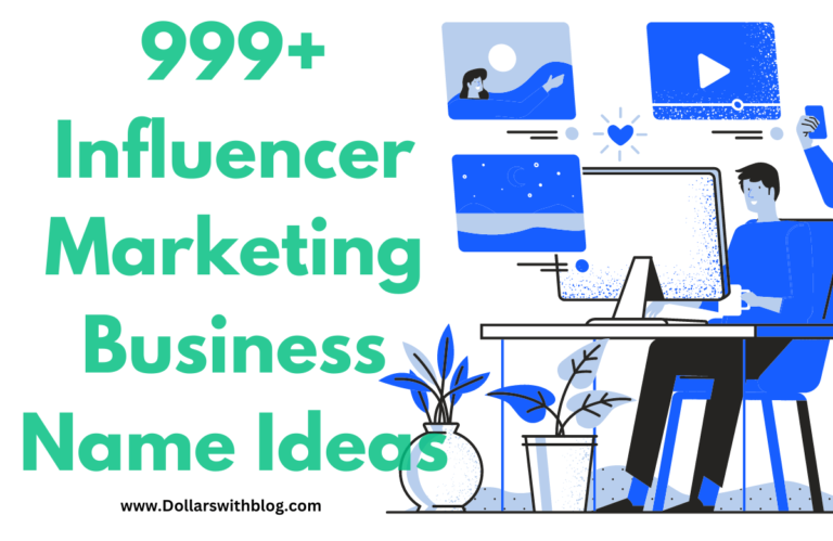 Influencer Marketing Business Name Ideas