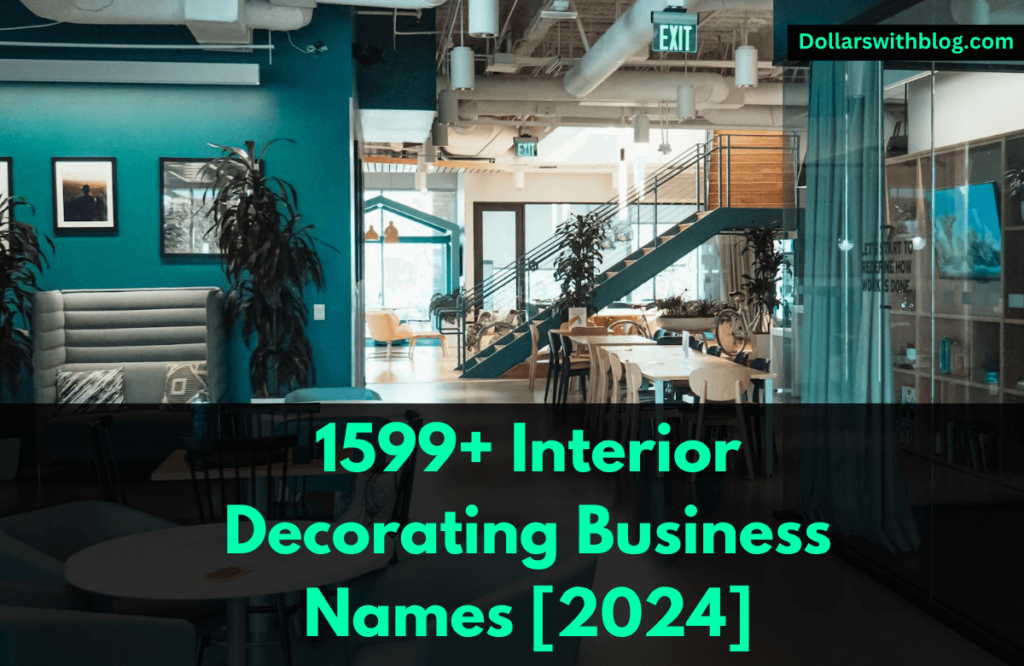 Interior Decorating Business Names