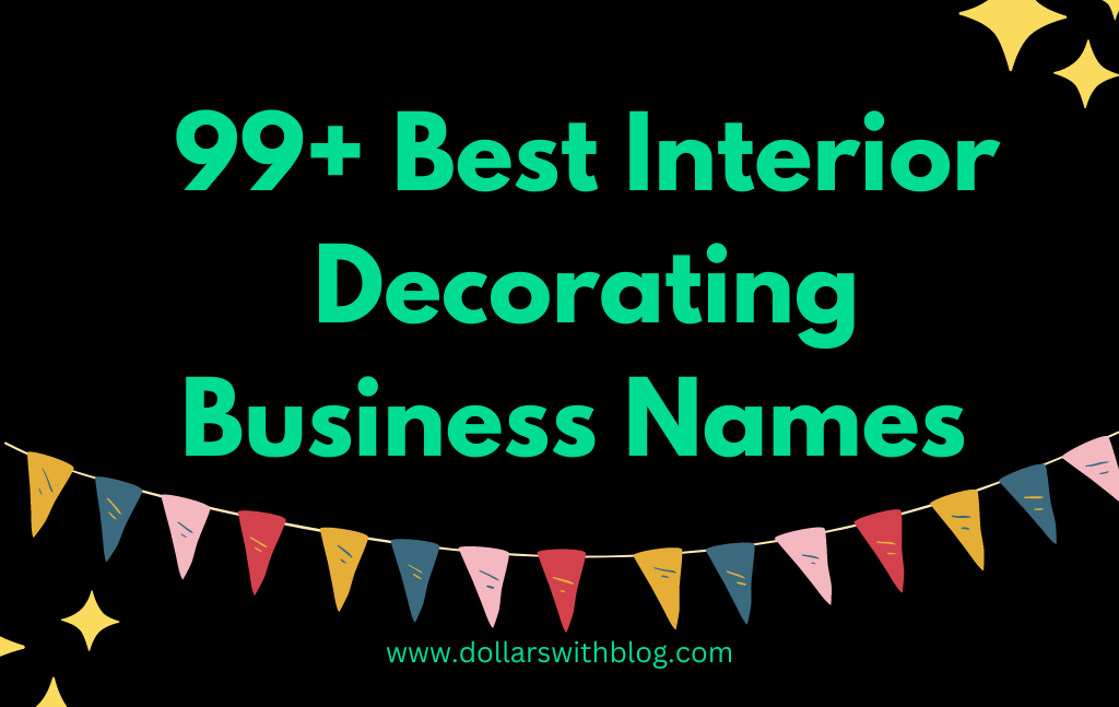 Interior Decorating Business Names