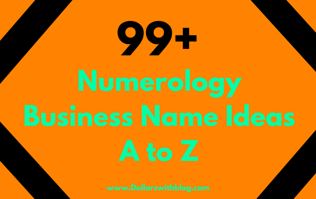 Numerology Business Name Ideas A to Z