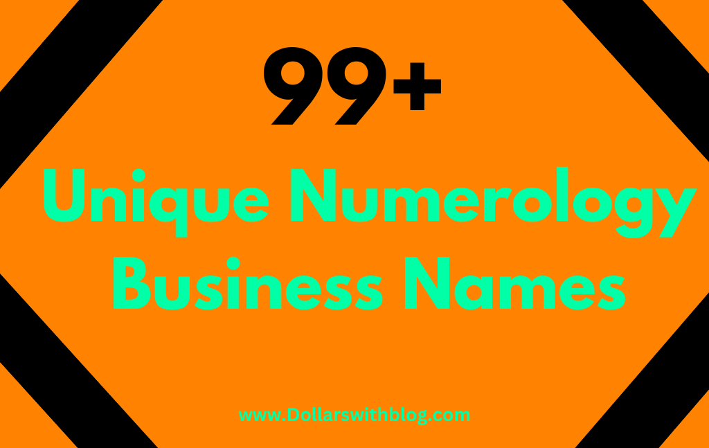 Unique Numerology Business Names