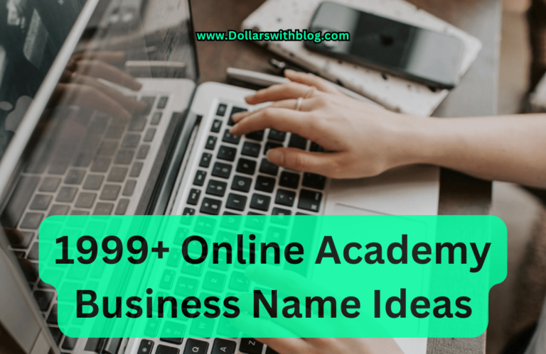 Online Academy Business Name Ideas 2024