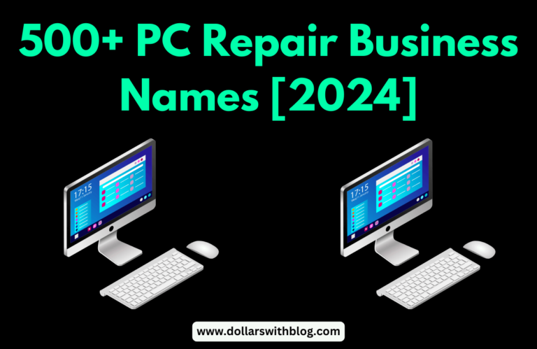 PC Repair Business Names