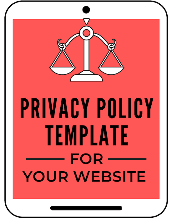 Privacy Policy Page Template