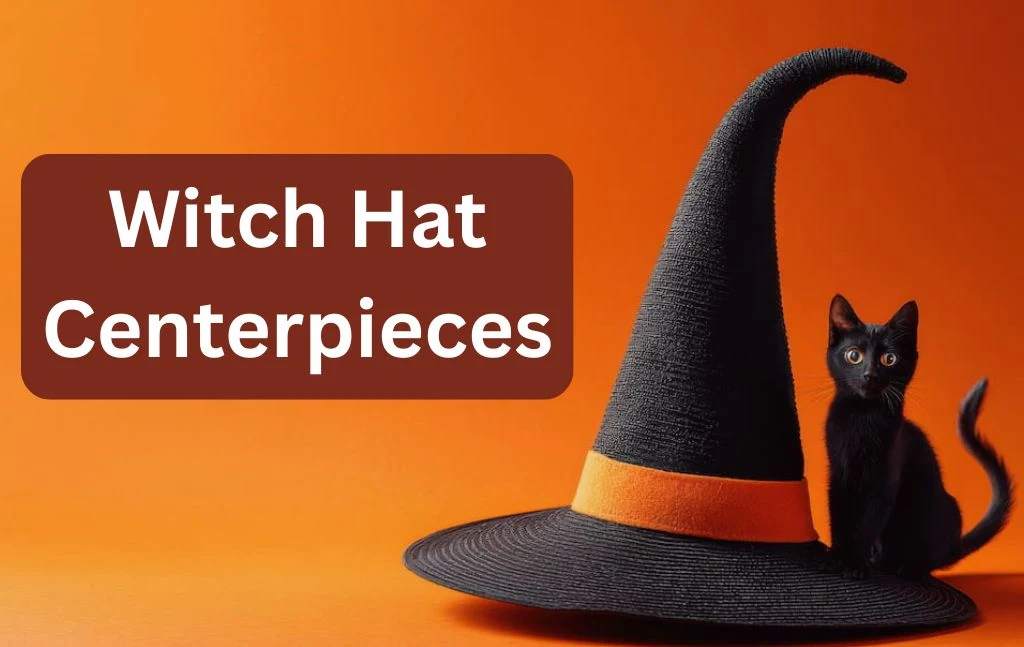 Witch Hat Centerpiece Halloween Craft