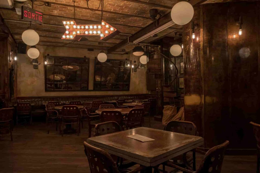 Old-themed restaurant as a side hustle idea for carpenters